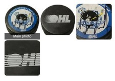 Michal Jordan SIGNED PLYMOUTH WHALERS VINTAGE OHL OFFICIAL GAME PUCK RARE 