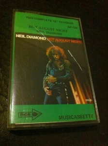 Lo último August Night Neil Diamond 2 álbumes en casete 1983 MCA Dp-124 Solitary man - Imagen 1 de 4