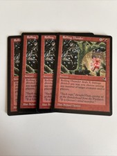 Rolling Thunder x4 Tempest Magic the Gathering MTG