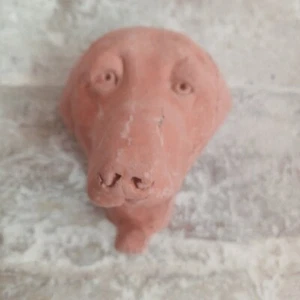 Decorative Greyhound plaster of paris coat hook - Picture 1 of 5