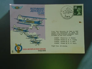 R.A.F. Gaydon Airshow 1974. Rothmans Kunstfluggespann. - Bild 1 von 2