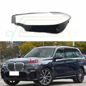 Left Side Headlight Lens Cover+Sealant Glue For BMW X7 X7M G07 2019-2022 - Bild 1 von 9