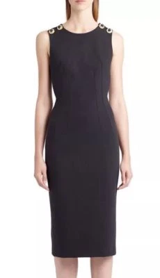 NEW/replaced one button Dolce & Gabbana Black Cross-Back- Size 42 #MD854 - Image 1 of 4