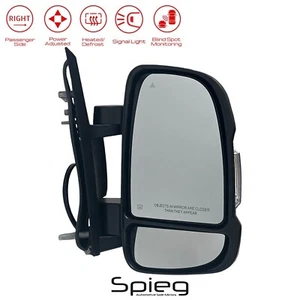 Espejo retrovisor lateral del pasajero para Ram Promaster 2020-2025 con señal térmica eléctrica BSM - Imagen 1 de 9