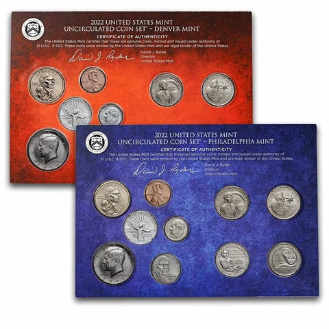 2022 U.S. Mint Set - SKU#255825 Cover