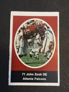 Francobolli Sunoco 1972 John Zook DE-Falcons EX/MT - Foto 1 di 2