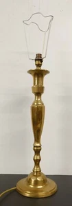 Vintage schwere Messing Tischlampe (54 cm) - Bild 1 von 9