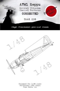 A7M1 Reppu Control Surfaces for 1/48 Fine Molds - DEAD Design SM48038 - Picture 1 of 2