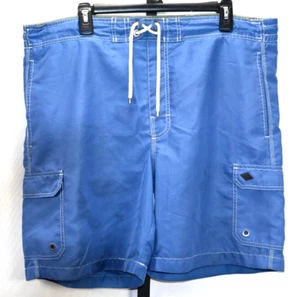 Joseph Abboud Collection Pull On Elastic Drawstring Waist Swim Shorts Size L - Picture 1 of 3