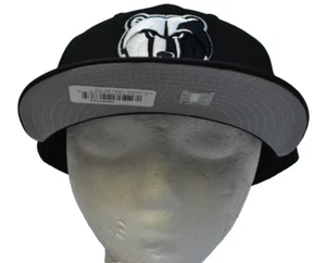 Memphis Grizzlies New Era Black Active Satin Visor Hat 59Fifty Fitted Mens 7-7/8 - Picture 1 of 11