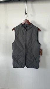 Wearfirst Men's Grey Full Zip Vest Size S - NWT - Picture 1 of 7