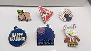 Lot of Disney Pins Hidden Mickey Rare Limited Ed 500 Epcot Vinylmation Sam Eagle - Picture 1 of 13