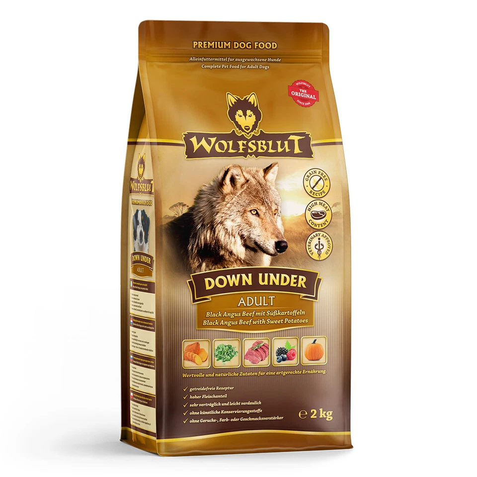 Wolfsblut - Down Under Adult - 2 kg - Hundefutter - Bild 1 von 4