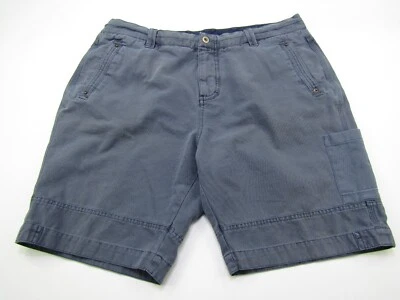 Pantalones Cortos Carbono 2 Cobalto Para Hombres 40 Acanalados Patinador Papá Normcore Cremallera Logo Bolsillos Foto 1 de 4