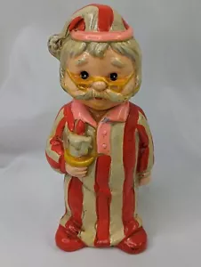 Vintage Weihnachtsmann Figur Schlafanzug 7 Zoll Japan - Bild 1 von 10