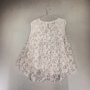 Bellambra Womens Top Size M Floral Sheer Lace Fairy Made In Italy Cottagecore - Picture 1 of 10