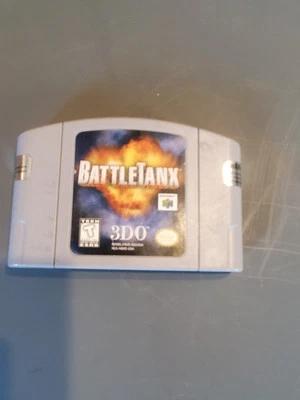 BattleTanx (Nintendo 64, 1998) Cleaned / Tested / Authentic N64 Blockbuster - Image 1 of 4
