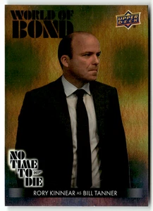 Upper Deck 2025 James Bond 007 No. BB-22 Rory Kinnear as Bill Tanner Gold Holo - Bild 1 von 2