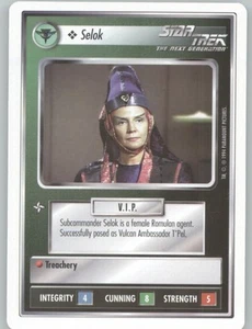 Selok | Star Trek CCG 1994 White Border | Near Mint - Picture 1 of 2