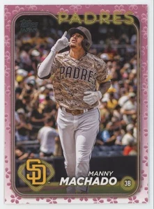 2024 Topps Japan Edition Cherry Blossoms Manny Machado 42/99 #164 A34 - Bild 1 von 2