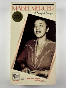 Mabel Mercer - A Singer's Singer VHS Jazz Musik Live Konzert Video ansehen - Bild 1 von 6
