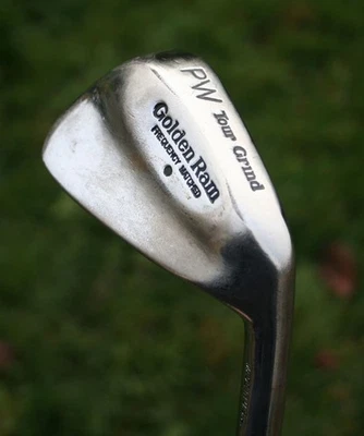 Golden Ram Tour Grind Forged Pitching Wedge PW  Precision 5.5 Steel Shaft - Image 1 of 3