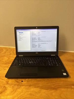 Dell Latitude E5570 i7-6820HQ 15.6" 8GB Ram No SSD - Image 1 of 4