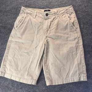 Pantalones Cortos American Eagle Outfitters Para Hombre Beige Caqui Longboard Algodón Talla 31 - Imagen 1 de 8