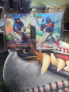 Lote Bowman's Best Vladimir Guerrero Jr 2018 Top Prospect Refractor Blue Jays - Imagen 1 de 4