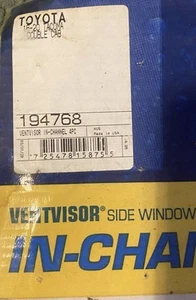 AVS 194768 In-Channel Vent Visor Rain Guards Fits Tacoma Double Cab 2016-2020 - Picture 1 of 1