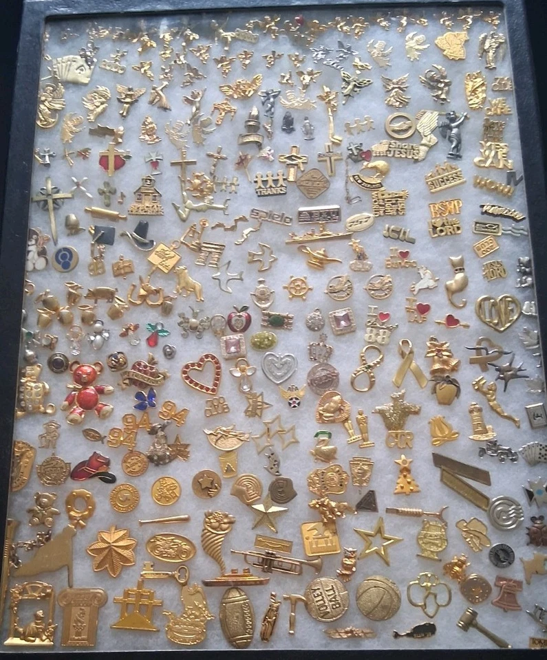 Collectible, Vintage, rare, And Modern Mix Of Hat And Lapel pins.  - Image 1 of 4
