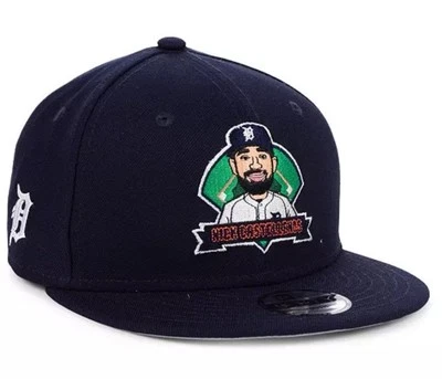 New Era Detroit Tigers Snapback MLB Youth 9FIFTY Cap Lil Player Castellenos Hat - Image 1 of 4