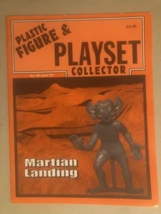 Plastic Figure Playset Collector Magazine #48 1997 Martian Landing - Space etc - Picture 1 of 5