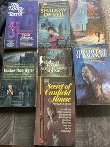 Vintage Gothic Romane Set 7 verschiedene Autoren und Titel - Bild 1 von 12