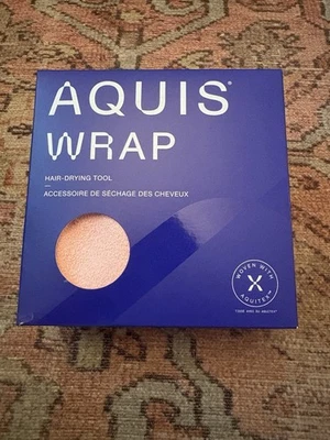 Aquis Hair Wrap Drying Towel Tool Microfiber, Fast Drying, Lotus Pink - Image 1 of 4