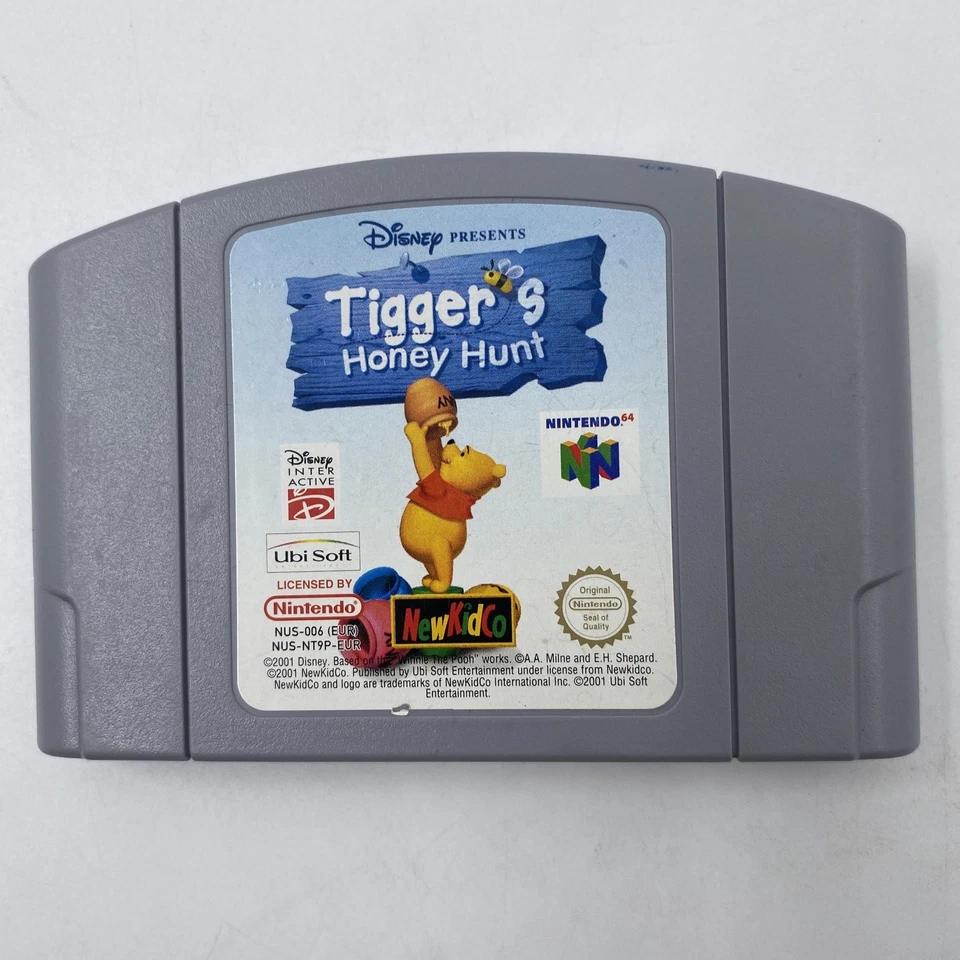 Disney ́S Tigger's Honey Hunt - Somente cartucho de jogo para Nintendo 64 - Imagem 1 de 2