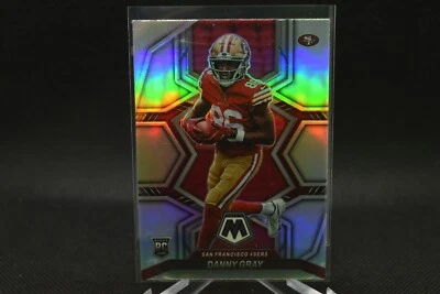 Danny Gray #338 - 2022 Panini Mosaic - 49ers - Silver Prizm - Rookie - Variation - Image 1 of 2