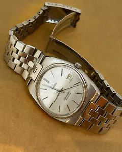 Omega Seamaster Date Quartz cal 1342 S/Steel 35mm Mens' Watch, Vintage c1980's. - Bild 1 von 6