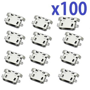 Lote de 100 puertos de cargador micro USB para Alcatel Shine Lite OT5080 5080X 5080U 5080 - Imagen 1 de 2