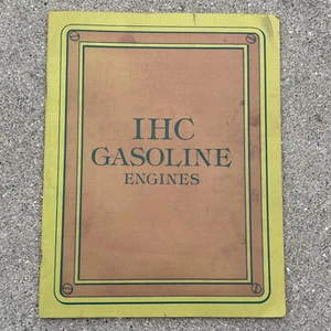 International Harvester Co IHC Gas- & Benzinmotoren Katalog Broschüre - Bild 1 von 5