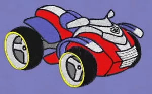 MACCHINA RICAMO DISEGNI USB - PAW PATROL VEICOLI DISEGNI 4X4 AUTO CAMION - Foto 1 di 4