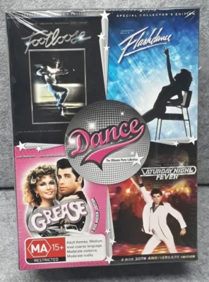 Grease Flashdance Footloose Saturday Night Fever DANCE ULTIMATE PARTY COLLECTION - Image 1 of 3