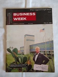 Business Week Magazine February 27 1960 ~ Motorola, Finance, Economy - Picture 1 of 7
