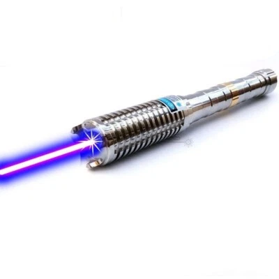 BX9 450nm Adjustable Focus Blue Laser Pointer Pen Visible Laser Beam Light - Image 1 of 4