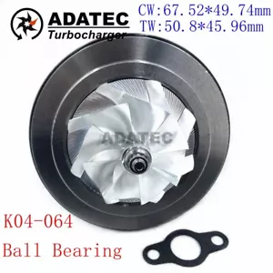 Cartucho turbo híbrido para rodamiento de bolas K04-0064 Audi S1 S3 TT Volkswagen Golf - Imagen 1 de 7