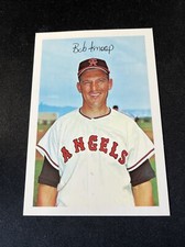Original - Bob Knoop - 1966 Dexter Press - California Angels Card - 4x6in.