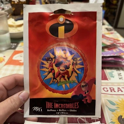 NUEVO GLOBO DE LÁMINA MYLAR LOS INCREÍBLES 18" SUMINISTROS PARA FIESTAS Foto 1 de 2