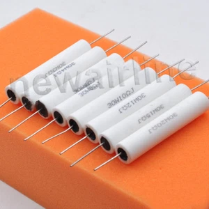 2 PIEZAS 30W 1-40 ohmios Altavoz Divisor Crossover Cerámica Cemento Resistencia de Potencia - Imagen 1 de 12
