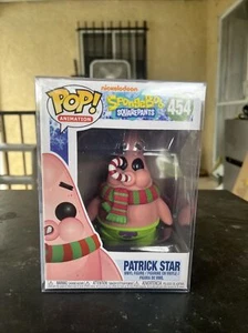 #454 Patrick Star (Holiday) - SpongeBob SquarePants - Funko POP - Inc Protector - Picture 1 of 6
