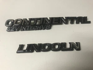 95 96 97 Lincoln Continental Trunk Emblems - Bild 1 von 2